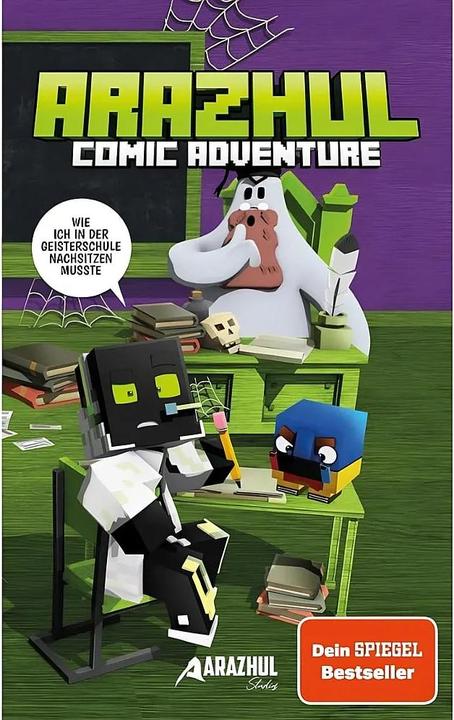 Wie ich in der Geisterschule nachsitzen musste - Ein Arazhul-Comic-Adventure (German, Adrian Richter, Arazhul, Roman Fink, 2020)