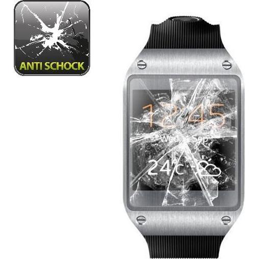 Protectorking 6x Panzerfolie Anti-Shock HD Klar, Smartwatch Schutzfolie