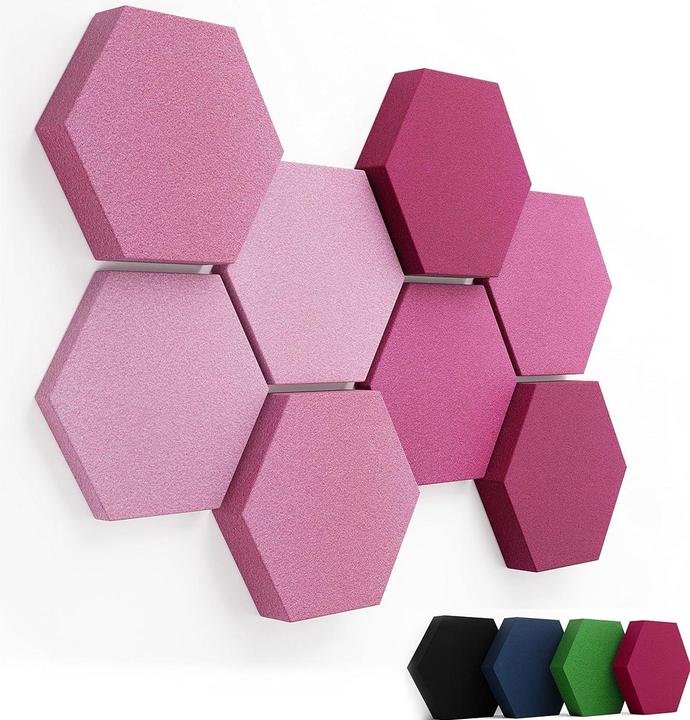 Fennext 8-teiliges Akustikpaneele Set Magnolia Shades (8 Stk.)