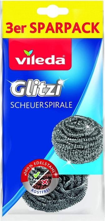 Produktbild Vileda Spiral-Topfreiniger 'Glitzi' (3 Stk.)