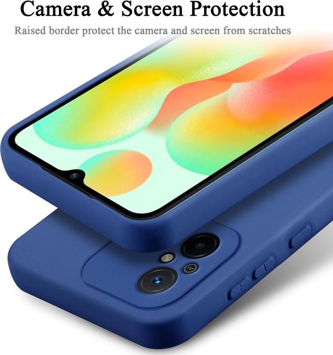 Image du produit Cadorabo Housse pour Redmi 12C TPU avec protection liquide en silicone (Xiaomi Redmi 12C)