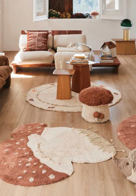 Actual product image Lorena Canals Rug Boletus (120 x 120 cm)