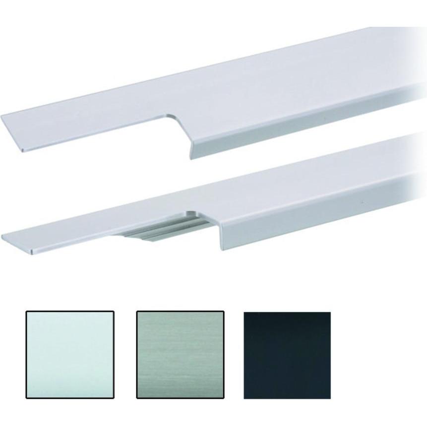 Werkstarck, Profil + Stange, Griffleistenprofile mit Profiltiefe 37 mm