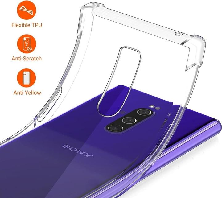 Image du produit Screenguard Sony Xperia 1 Housse Crystal Soft Airbag Bumper (Sony Xperia 1)