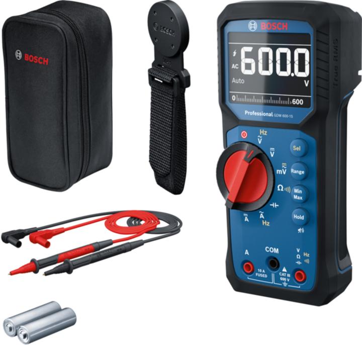 Bosch Hausgeräte Multimeter GDM 600-15 0601077301 +MH1 (CAT II)