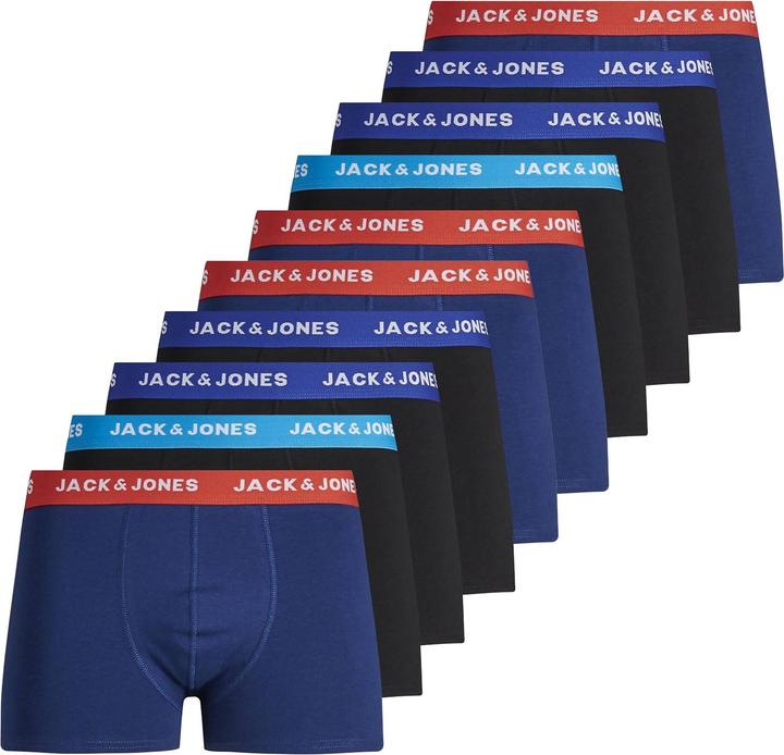 Produktbild Jack & Jones Boxershort Casual Stretch JACLEE TRUNKS 10 PACK (10er Pack, L)