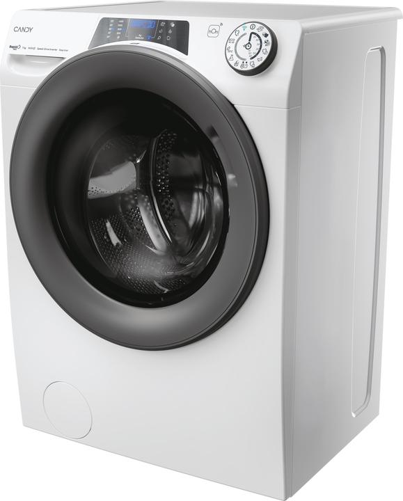 Produktbild Candy RP4 476BWMR/1-S Washing Machine, A, Front loading, Depth 45 cm, 7 kg, White (7 kg, Links)