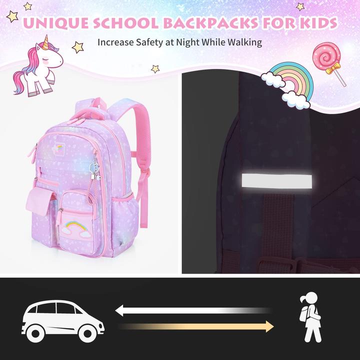 Produktbild Only-Bags.Store 2 in 1 Rucksack & isolierte Brottasche, Schulrucksack für Grundschüler
