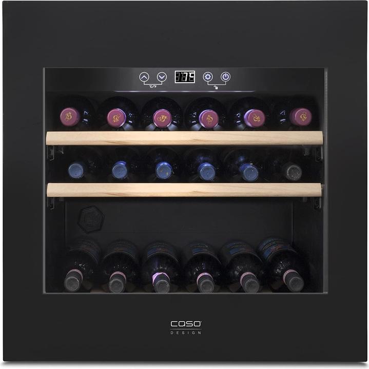 Immagine prodotto Caso Frigorifero per vino da incasso WineDeluxe E 29, Nero, Destro