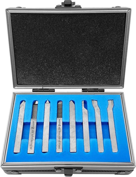 Actual product image Paulimot HSS turning tool set 8-piece, 6 x 6 mm (6 mm)