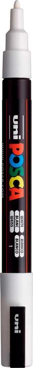 Image du produit Posca Marker PC-3M Rundspitze (Blanc, 1.30 mm, 1 x)