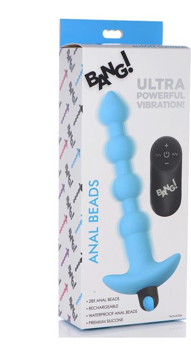 Produktbild XR Brands Vibrating Silicone Anal Beads & Remote Control