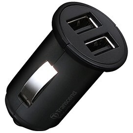 Transcend TS-DPL3 - Automatische voeding - 2,4 A - 2 uitgangspoorten (2 x USB) (Ingebouwd display)
