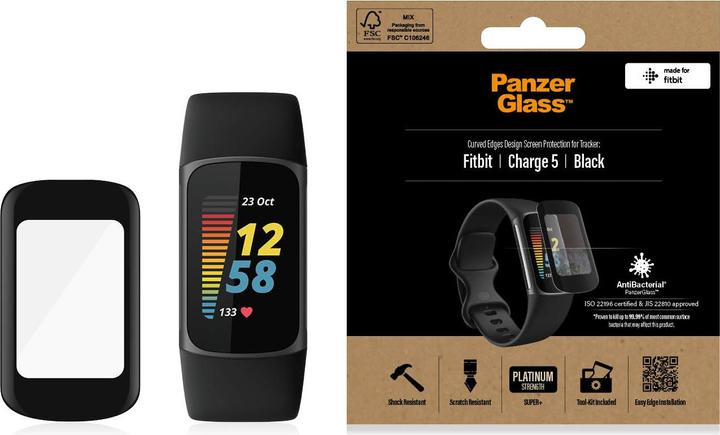 Produktbild PanzerGlass Screen Protector Fitbit Charge 6 | 5