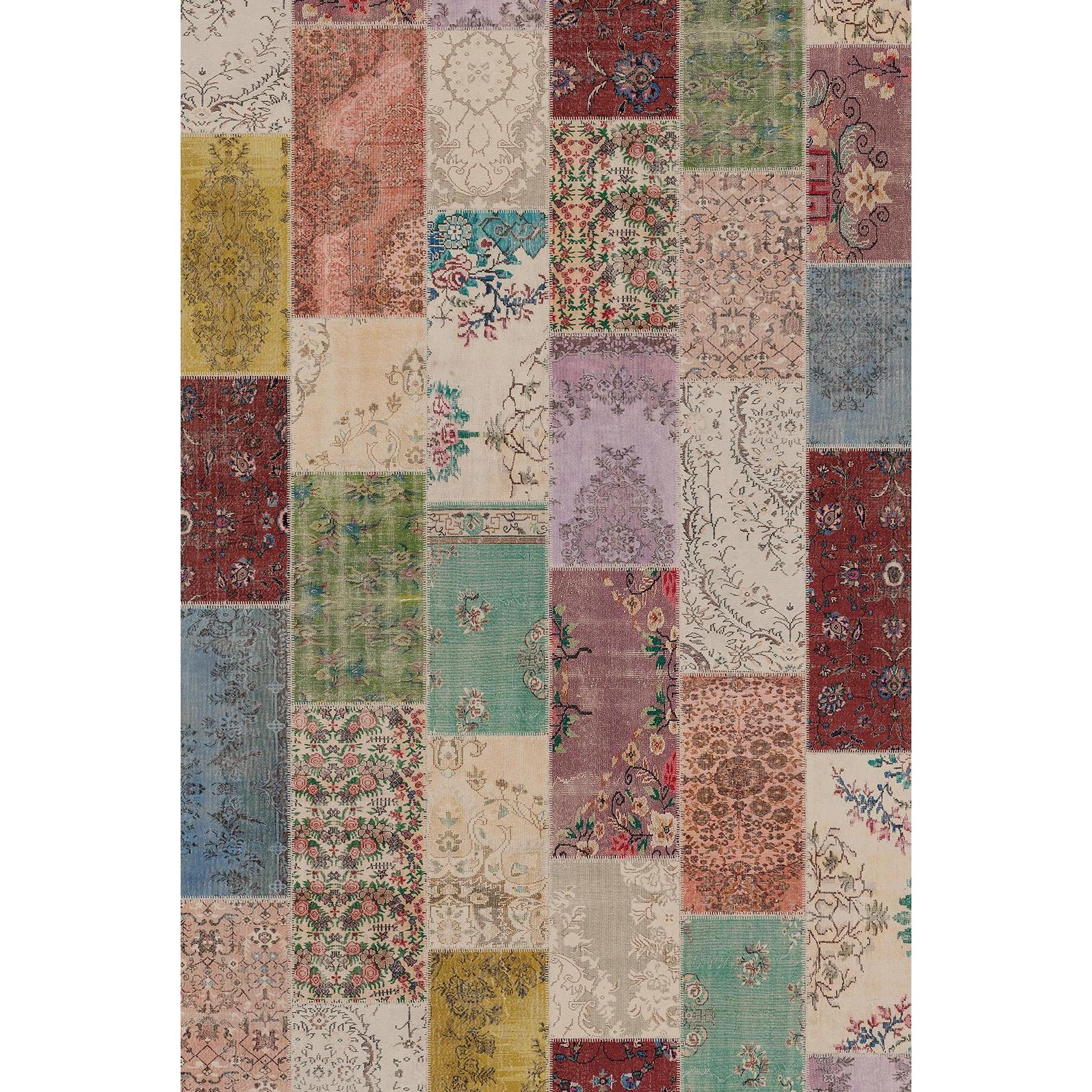 Bamyum, Tappeto, Afra Bedruckter Teppich Chenille-Druck Maschinell Hergestellt 120 x 180 cm (120 x 180 cm)