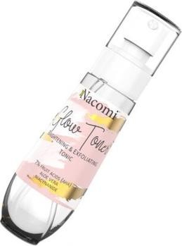 Immagine prodotto Nacomi Glow Toner Tonico Esfoliante Illuminante è un tonico viso da 80 ml. (Acqua tonica, 80 ml)