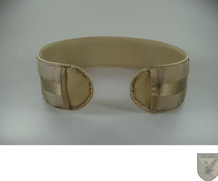 Actual product image MD Textile Battlebelt light black size 4 (pad length 90cm)