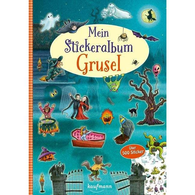 Kaufmann Ernst, Sticker, Mein Stickeralbum Grusel