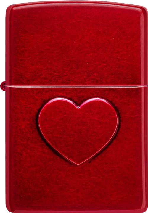 Actual product image Zippo Herz in Rot