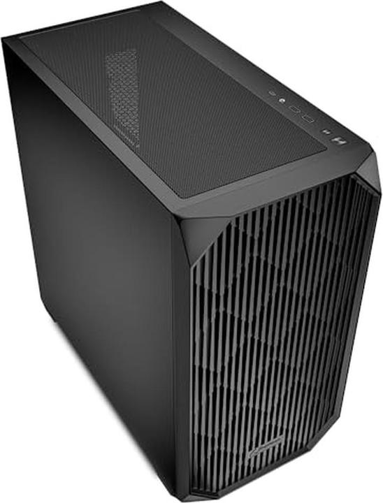 Actual product image Sharkoon MK3 Black mATX (black) (mATX, Mini-ITX)