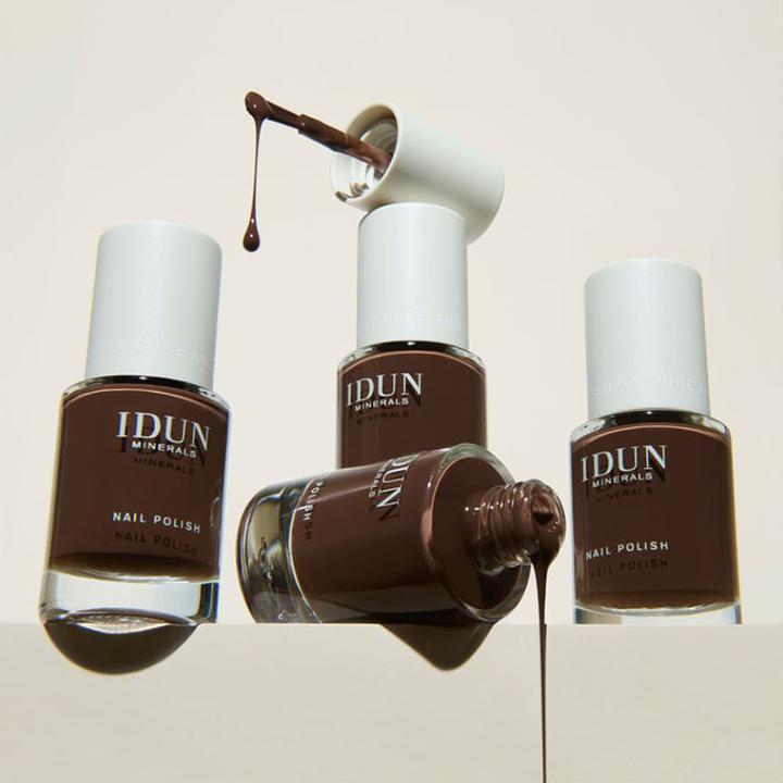 Produktbild IDUN Minerals Nail Polish Bronsit 11 ml (Bronsit, Farblack)