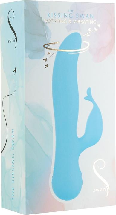 Immagine prodotto Swan Il Cigno Baciante Rotante e Vibrante Blu