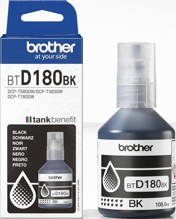 Produktbild Brother Bottle schwarz DCPT580DW/ (BK)