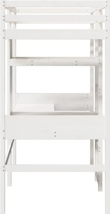 Immagine prodotto vidaXL Letto a soppalco con scrivania e scaffali (90 x 200 cm)