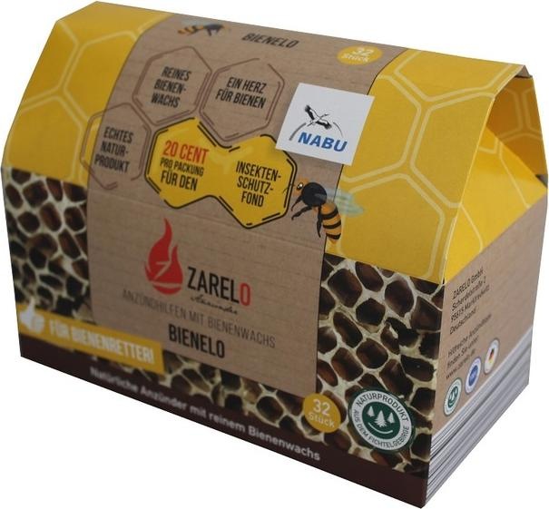 Immagine prodotto Zarelo Accendino naturale a base di cera d'api