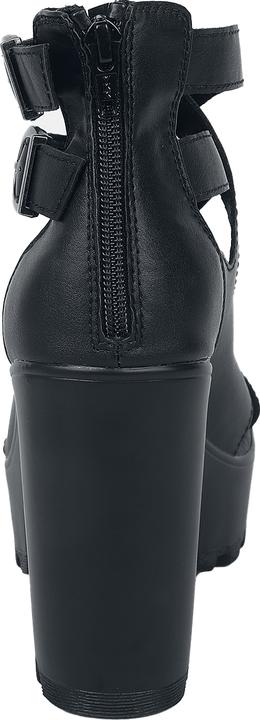 Actual product image Black Premium High Heels mit Riemen (38)