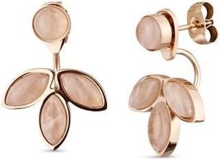 Immagine prodotto Vuch ModernÃ pozlacené náušnice s růženěnem 2v1 Nůž NICE ROSE LILIES