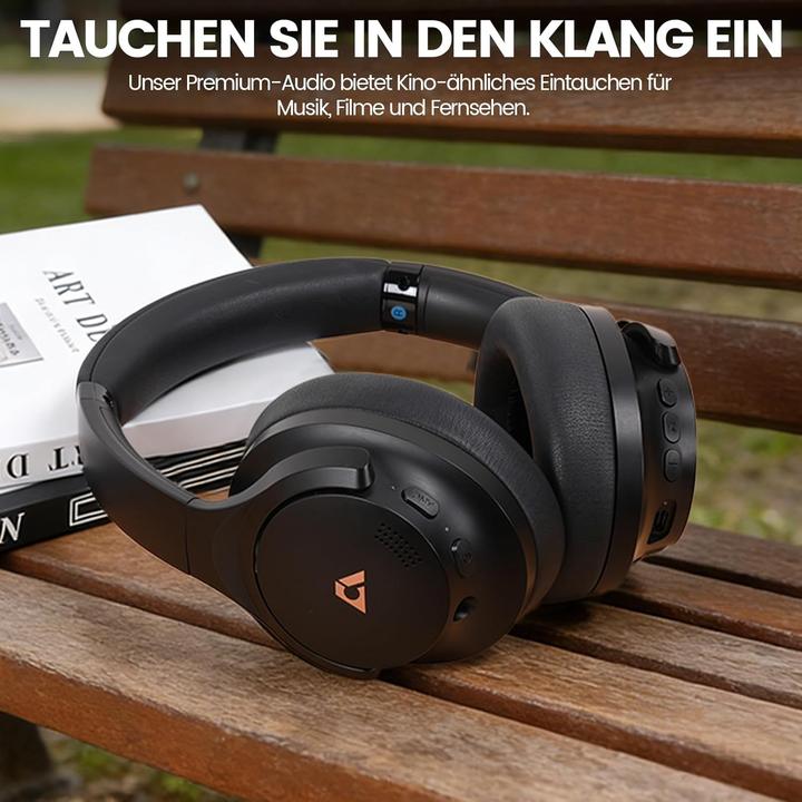 Produktbild 1Mii Y8+ Kabellose Over-Ear Kopfhörer (ANC, 100 h, Kabellos)