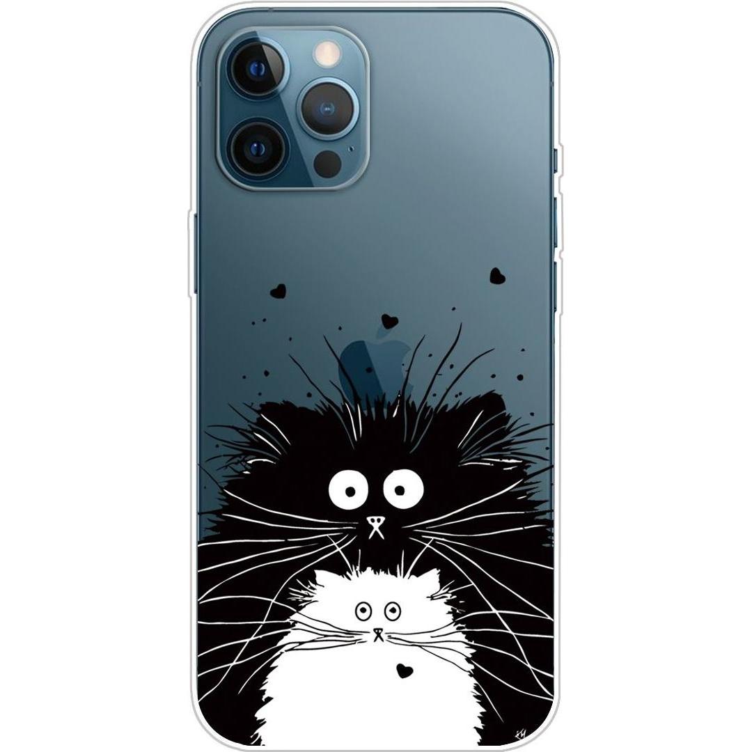 König Design Hülle Handy Schutz für Apple iPhone 13 Pro Case Cover Tasche Etuis Transparent (Apple iPhone 13 Pro), Smart...