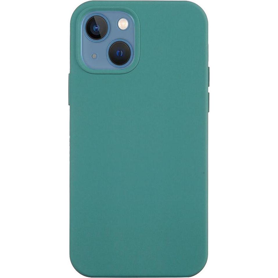 Cover-Discount iPhone 15 Plus - Silikon Gummi Hülle grün (Apple iPhone 15 Plus), Smartphone Hülle, Grün