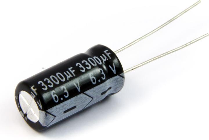 Actual product image Purecrea Electrolytic capacitor 3300 µF 6.3 V