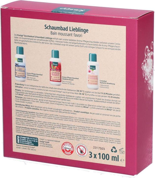 Produktbild Kneipp Schaumbad Lieblinge (Körperpflegeset)