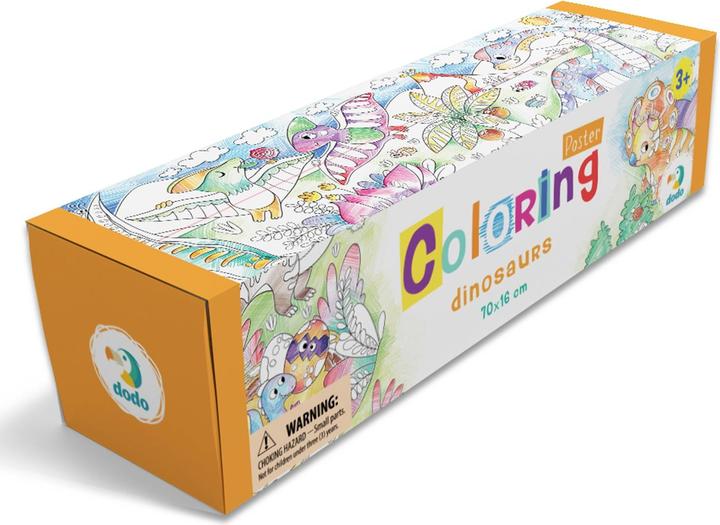 Immagine prodotto Dodo Poster da colorare con i dinosauri