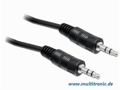 Image du produit LogiLink CA Câble de connexion (2 m, Jack 3,5 mm (AUX))