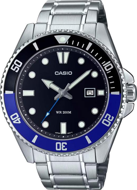 Actual product image Casio Collection - MDV-107D-1A2 (Rotatable bezel, 44 mm)