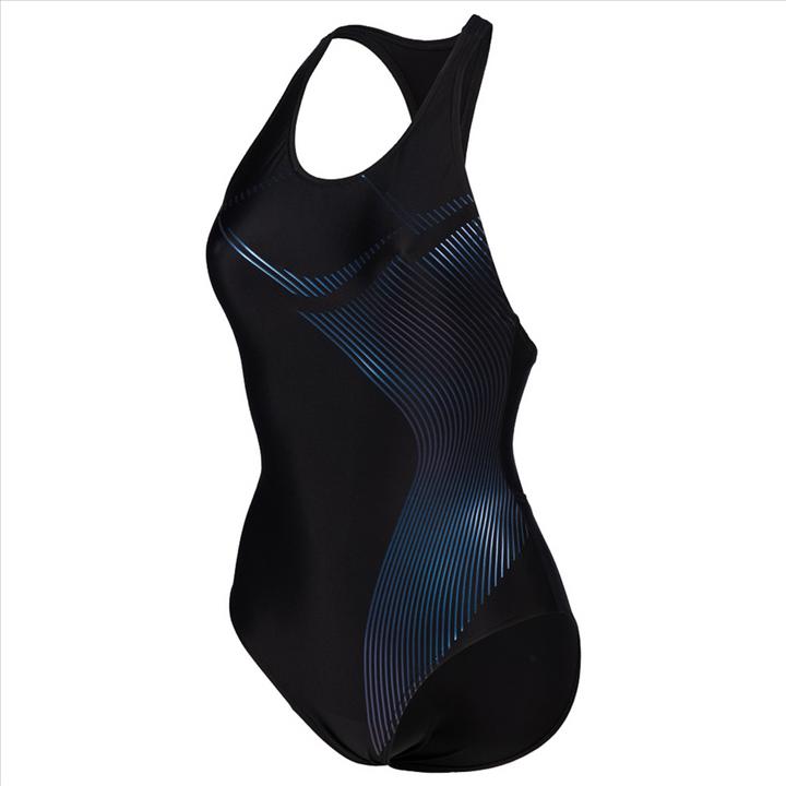Actual product image Arena W Graphic Swimsuit Y Back (38)