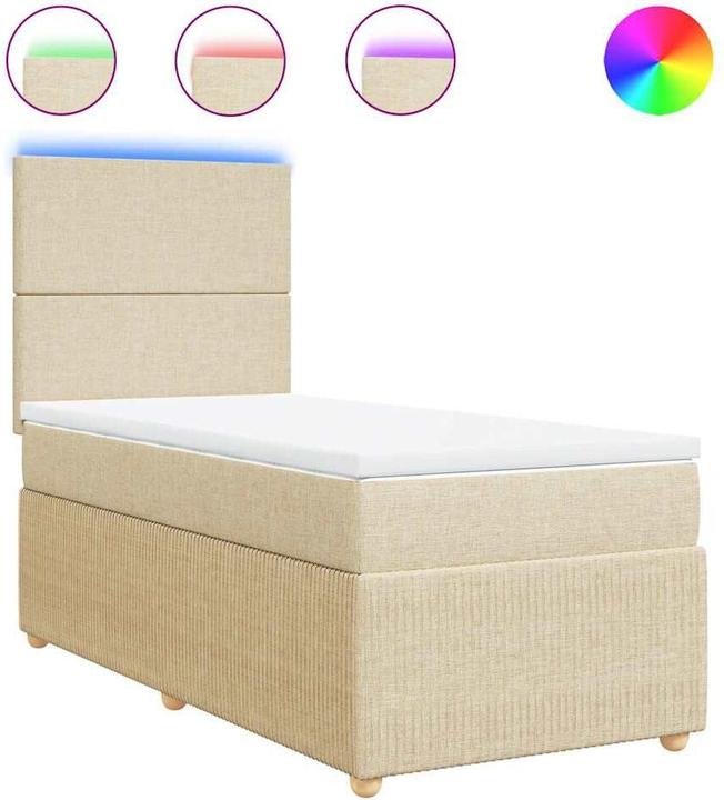 Actual product image vidaXL Boxspringbett (90 x 200 cm)