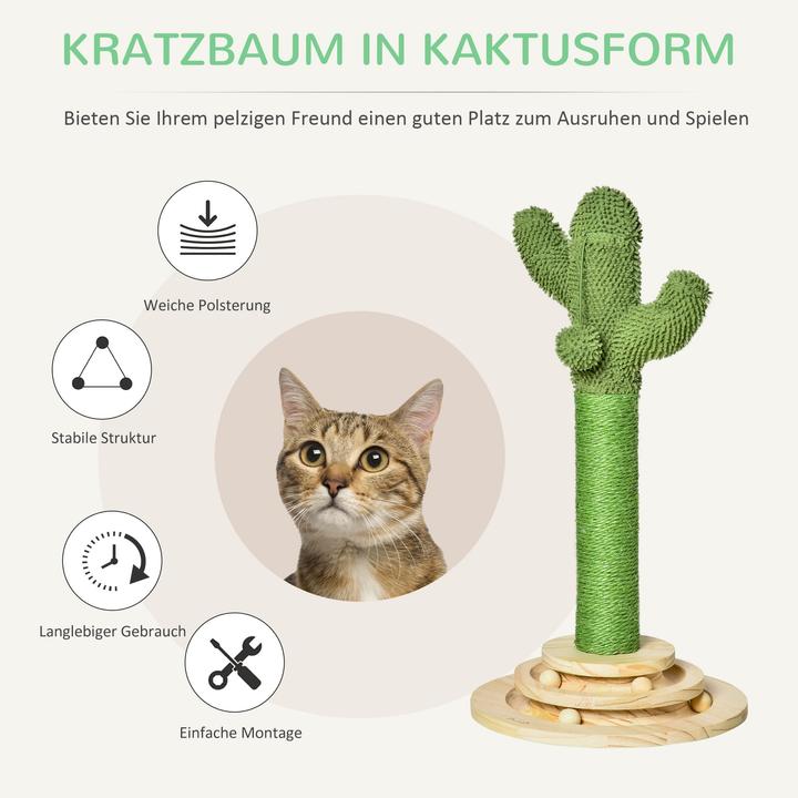 Actual product image Jamb Scratching post (60 cm, Green, Nature)