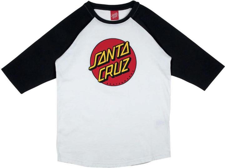 Produktbild Santa Cruz Classic Dot Kids Baseball 3/4 Sleeve (10XL, 11XL, 12XL)