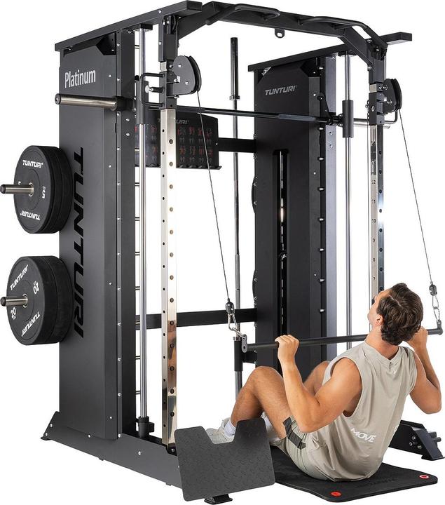 Actual product image Tunturi Platinum Full Smith/Functional Trainer mit Gewichtsstapel