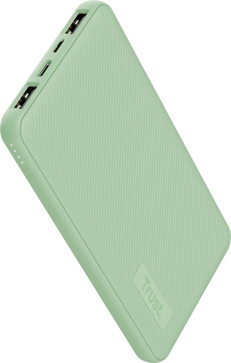 Immagine prodotto Trust POWER BANK USB 10000MAH/PRIMO VERDE 25029 (10000 mAh, 15 W, 15 Wh)
