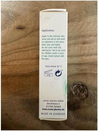 Produktbild Spirularin VS Cre Pfle Schu Warz Tb 10ml (10 ml, 24h Creme)