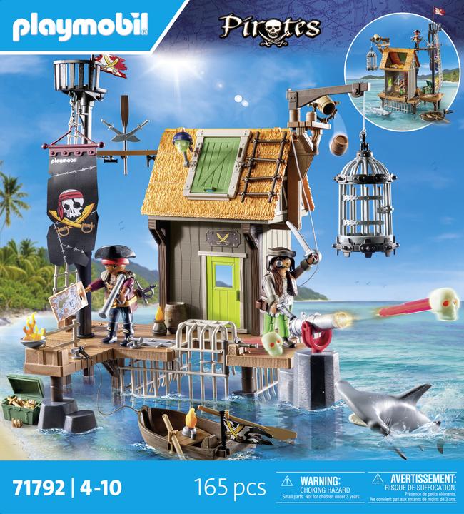 Produktbild Playmobil Piratenhafen mit Seeräuber-Gefängnis