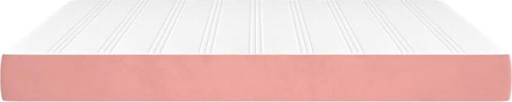 Image du produit vidaXL Taschenfederkernmatratze Rosa Samt (160 x 220 cm, Noyau de printemps)