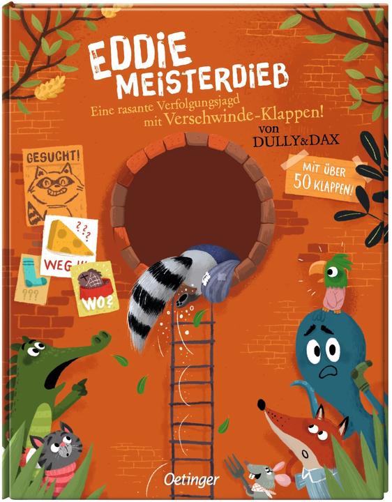 Produktbild Eddie Meisterdieb. Eine rasante Verfolgungsjagd mit Verschwinde-Klappen! (Deutsch, Eva Dax, 2018)