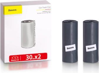 Productafbeelding Baseus Gentleman stijl voertuig gemonteerde vuilniszakgrijs